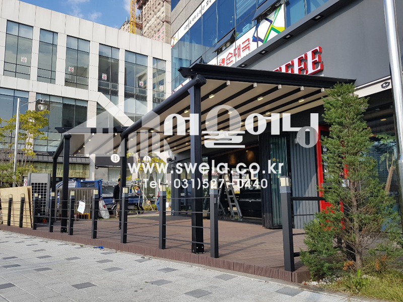 하남 미사 카페 루프어닝 시공