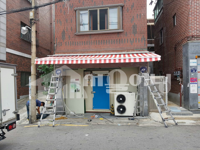 성동구 마장동 접이식어닝 시공