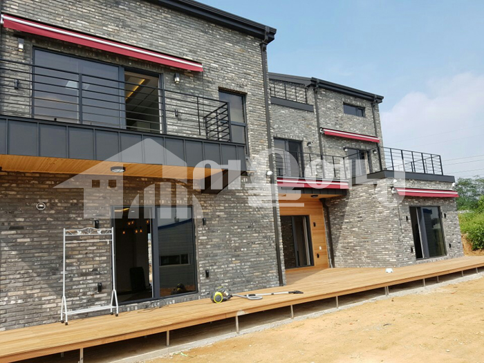 이천시 전원주택 접이식어닝 4set 시공